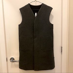 lululemon lab Long Vest, Grey, Women’s Size 6